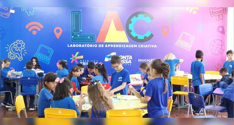 Laboratórios de Aprendizagem Criativa foram instalados pela Secretaria Municipal de Educação