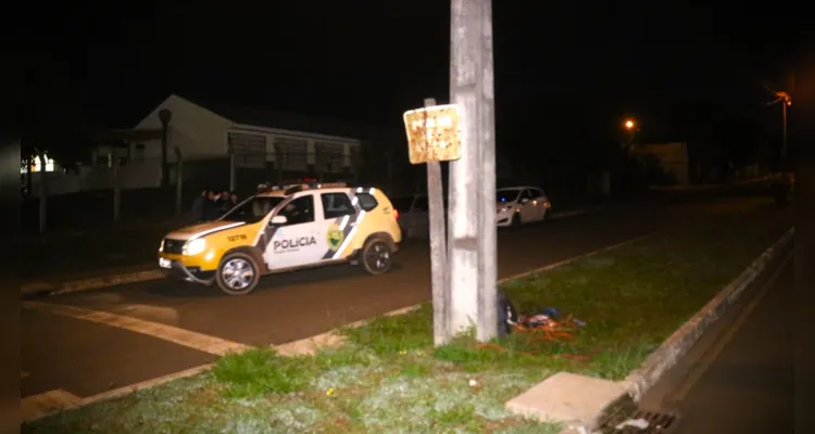 Agentes da Polícia Militar estiveram no local.