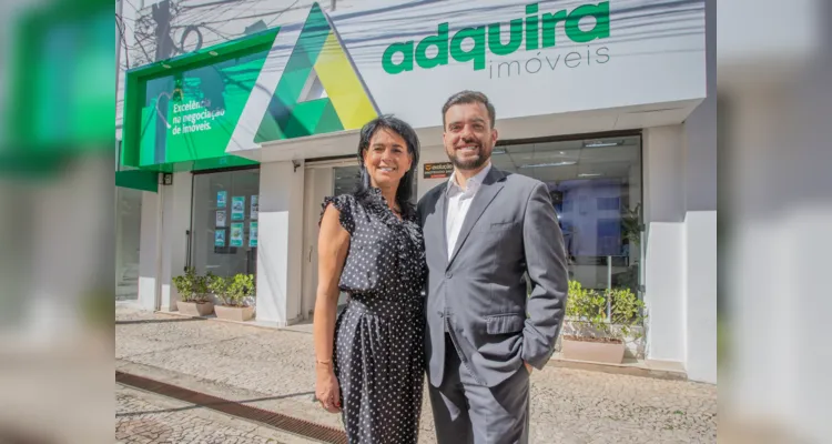 Leontina é empresária do ramo imobiliário, proprietária da Adquira imóveis