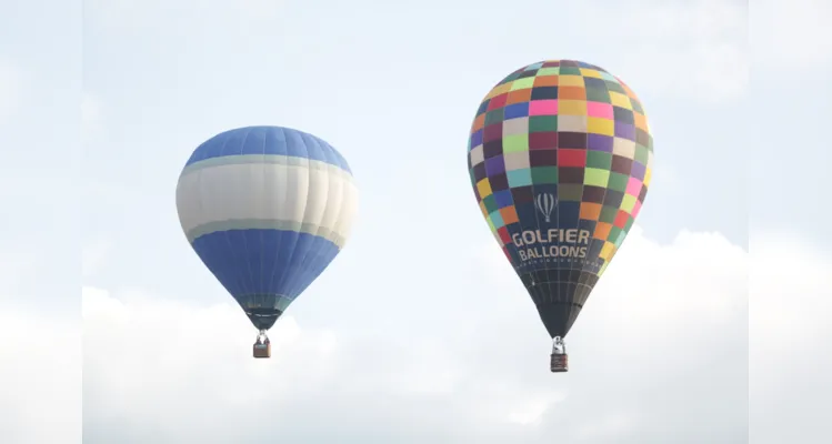 Campeões do Festival de Balonismo em PG serão conhecidos no domingo