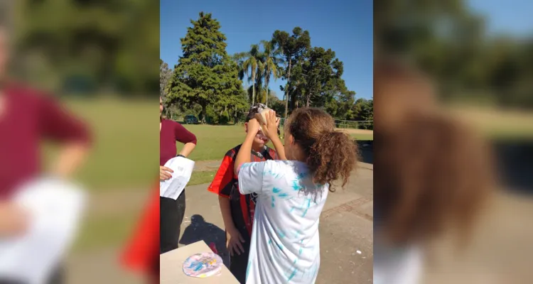 A atividade ajudou a fixar o conteúdo e estimular a leitura através da competição entre os alunos