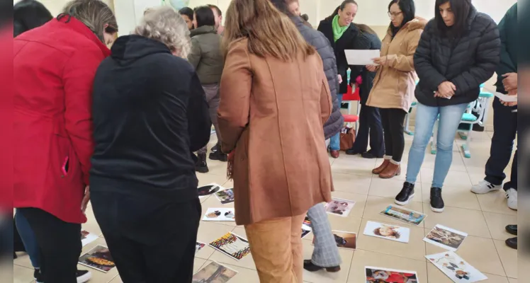 Fotos mostram momentos de muita interação durante Semana Pedagógica