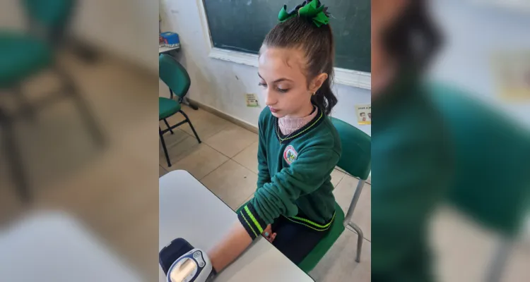 Professora destaca que alunos tiveram grande interesse em importante tema da saúde