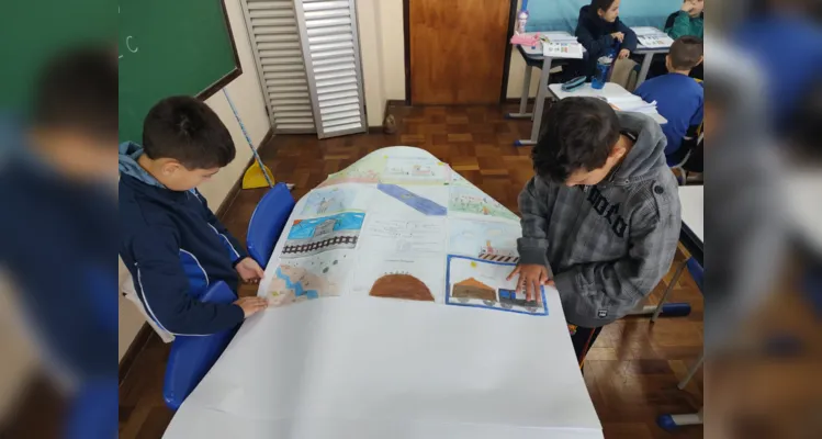 Através das videoaulas, os alunos conseguiram se aprofundar na temática desenvolvida em sala e realizaram sugestões de atividades presentes no conteúdo do projeto Vamos Ler