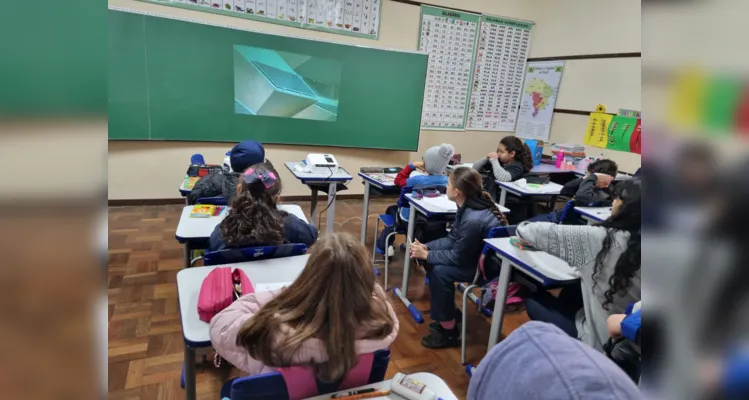 Após se familiarizarem com o tema, os alunos criaram projetos seguindo a estratégia 