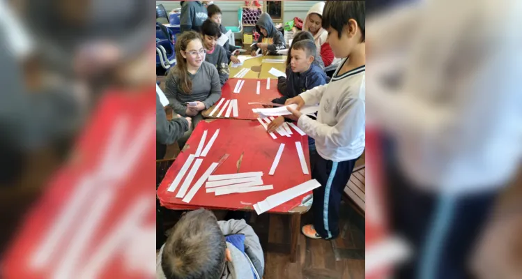 Trabalho em sala contou com vários momentos de aprendizado e diversão