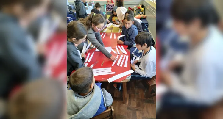 Trabalho em sala contou com vários momentos de aprendizado e diversão