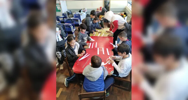 Trabalho em sala contou com vários momentos de aprendizado e diversão