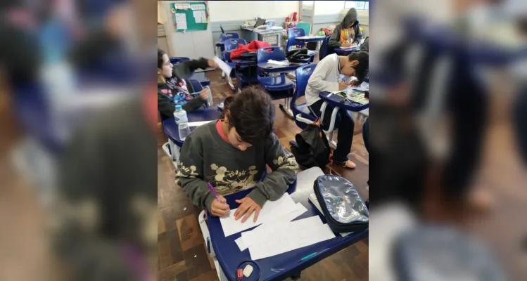 Trabalho em sala contou com vários momentos de aprendizado e diversão