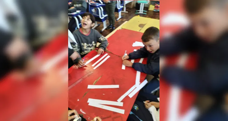 Trabalho em sala contou com vários momentos de aprendizado e diversão