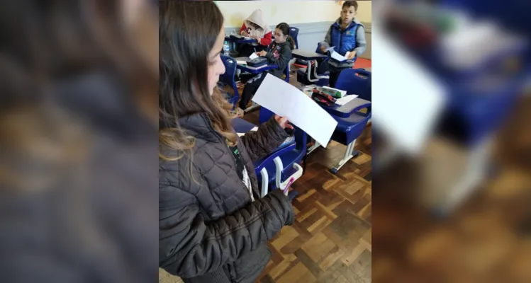 Trabalho em sala contou com vários momentos de aprendizado e diversão