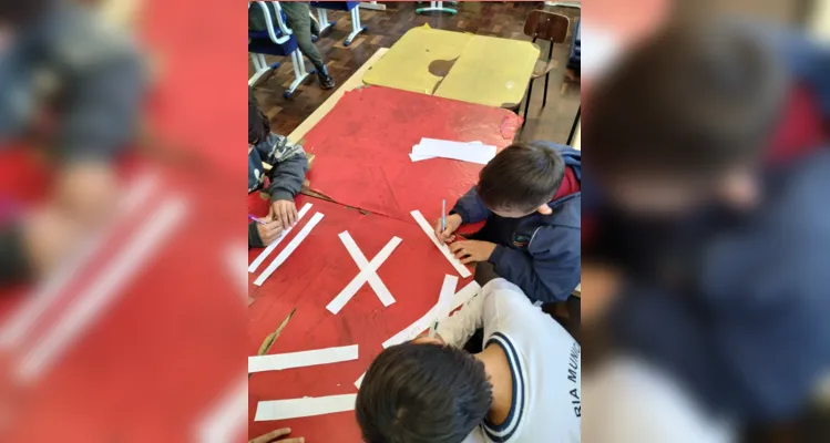 Trabalho em sala contou com vários momentos de aprendizado e diversão