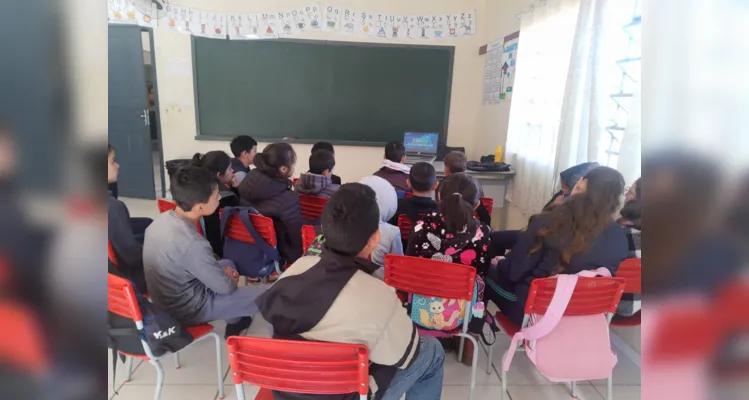 Trabalho teve vários momentos e amplo engajamento da turma