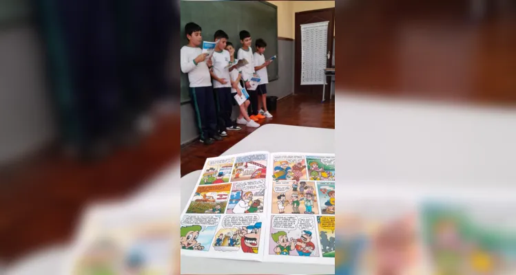 Trabalhos práticos e teóricos ocorreram na escola e no Fórum