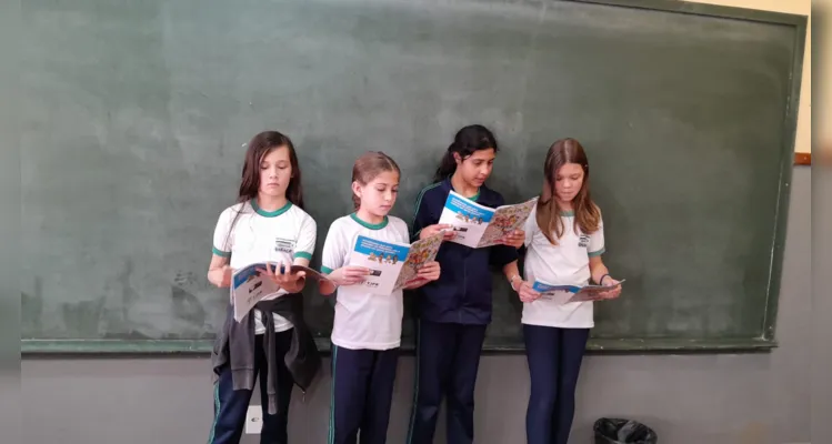 Dinâmica teve momentos de leitura imersiva dos estudantes