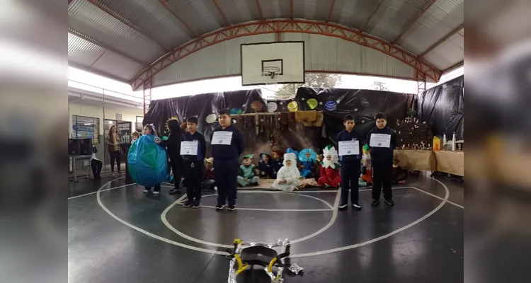 A apresentação foi acompanhada por alunos, familiares e educadores