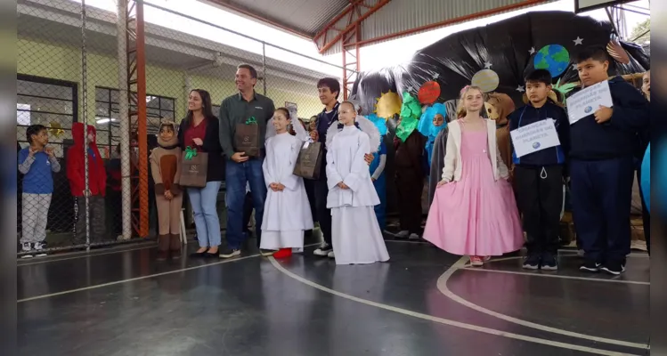 A apresentação foi acompanhada por alunos, familiares e educadores