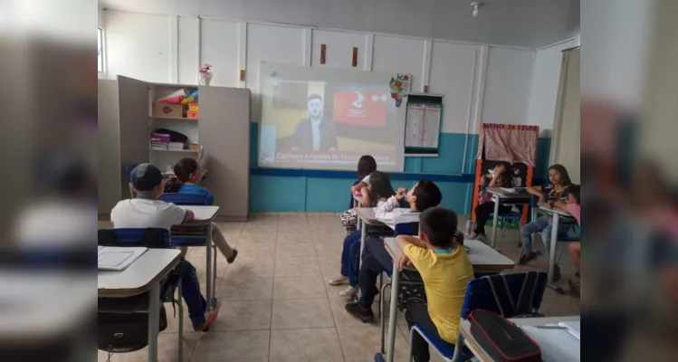 Educandos puderam protagonizar vários momentos junto ao tema