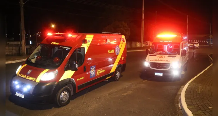 Acidente na região de Uvaranas deixa cinco feridos