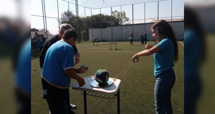 Alunos puderam desfrutar de momentos de reflexão e diversão