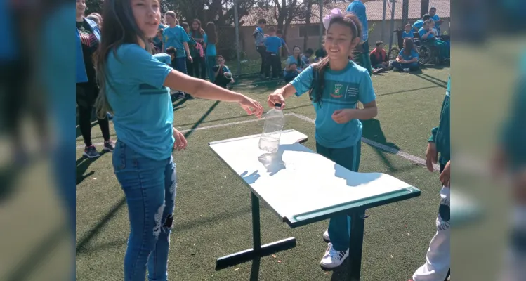 Alunos puderam desfrutar de momentos de reflexão e diversão