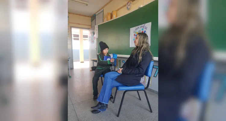 Classe participou e protagonizou momento de informativo e jornalístico