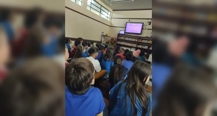 A partir da aula disponibilizada pelo projeto Vamos Ler, os alunos compreenderam os diversos componentes do folclore brasileiro