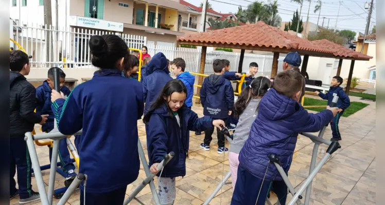 Visita à entidade, videoaula acerca da temática e brincadeira valorosa foram momentos que abrilhantaram o trabalho