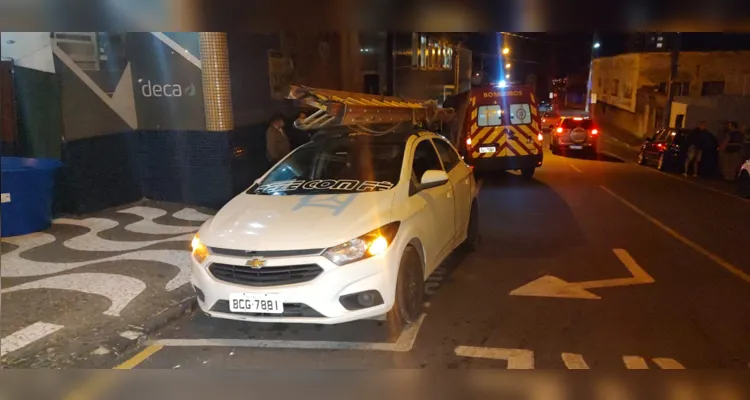 Vítima sofreu uma contusão nas costelas e foi levada até a UPA Santa Paula pelo Corpo de Bombeiros (Siate)