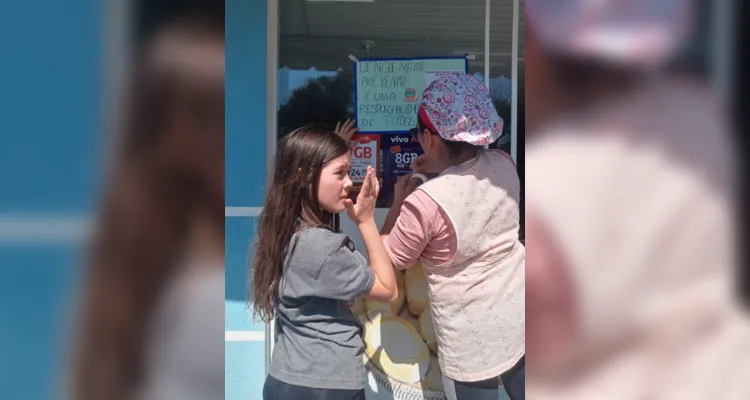 Momentos de conscientização dentro e fora da sala de aula ajudaram a elucidar importância do combate