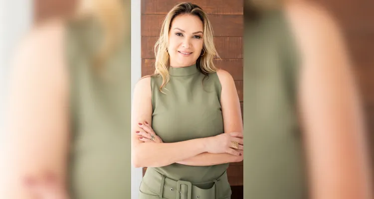 Giorgia também é empresária e advogada em Ponta Grossa 