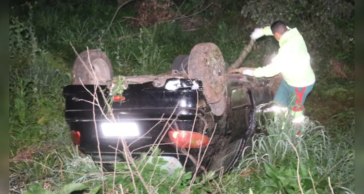 Dos cinco ocupantes, apenas a motorista se feriu com mais gravidade