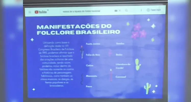 Diversos momentos oportunizaram imersão da turma no assunto