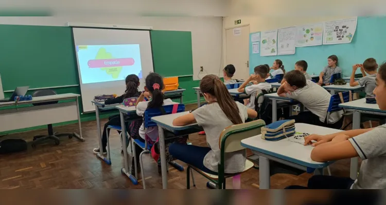 A partir da produção do Vamos Ler em parceria com a Continental, os alunos conseguiram compreender o conceito de empatia e como aplicá-lo no ambiente escolar 