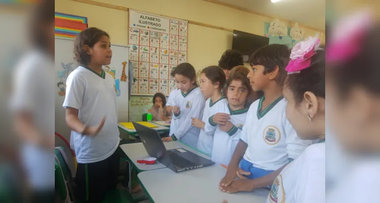 Trabalho se perpetuou na prática com alunos contribuindo com informações a colegas e pais