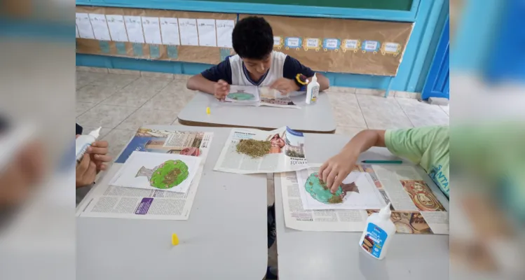 Produções em sala ajudaram alunos a compreenderem a importância da temática