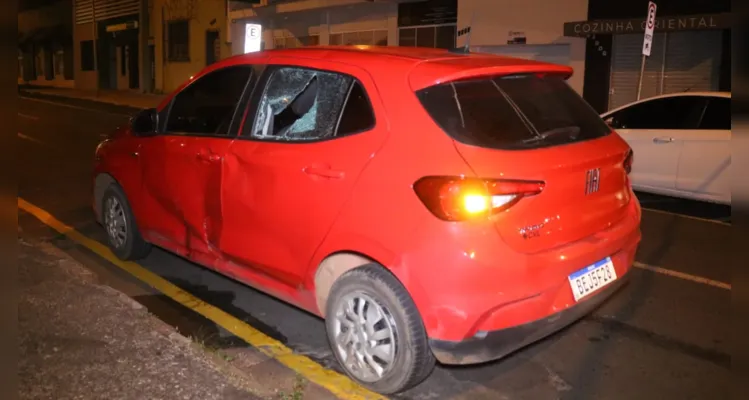 Condutor da moto sofreu uma contusão na lombar. Ele foi socorrido por uma equipe do Samu e levado até a UPA Santana