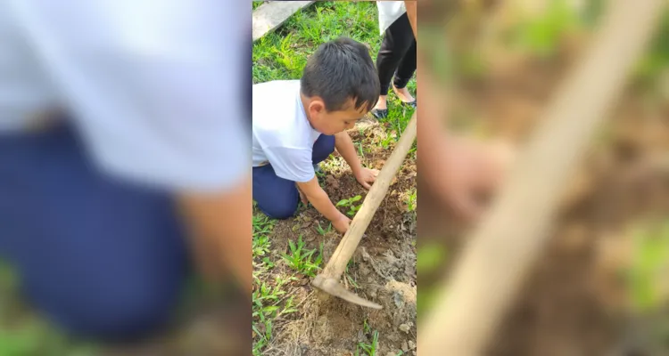 Estudantes foram os verdadeiros protagonistas da iniciativa ambiental