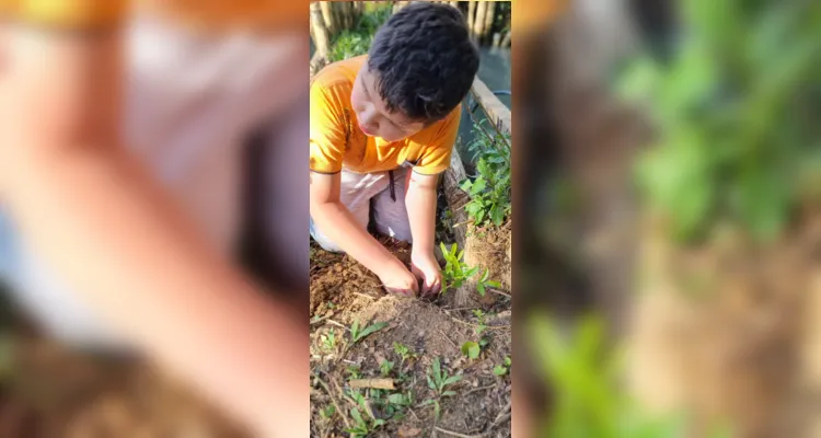 Estudantes foram os verdadeiros protagonistas da iniciativa ambiental