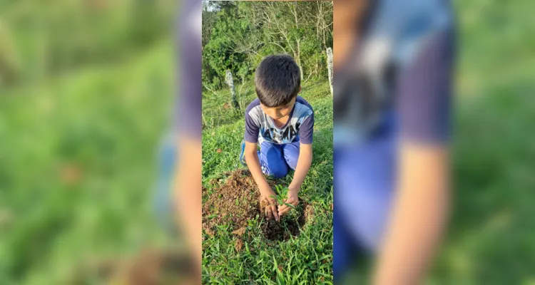 Estudantes foram os verdadeiros protagonistas da iniciativa ambiental