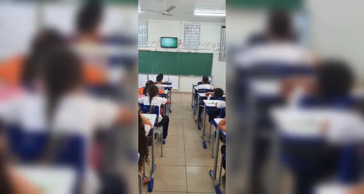 Aula do projeto e produções em sala foram os grandes destaques da temática