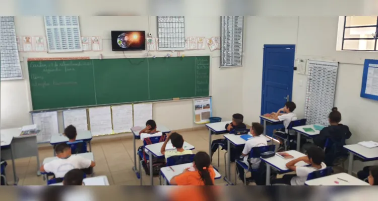 Aula do projeto e produções em sala foram os grandes destaques da temática