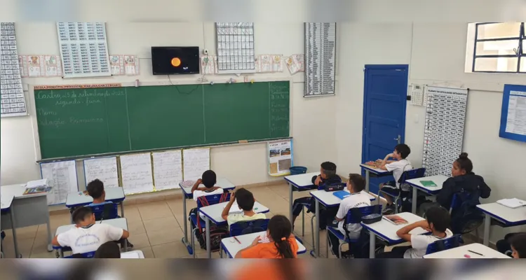 Aula do projeto e produções em sala foram os grandes destaques da temática