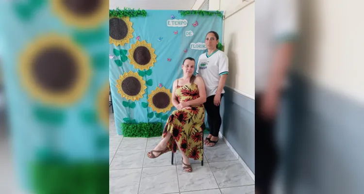 Educandos contribuíram para deixar instituição de ensino ainda mais bela