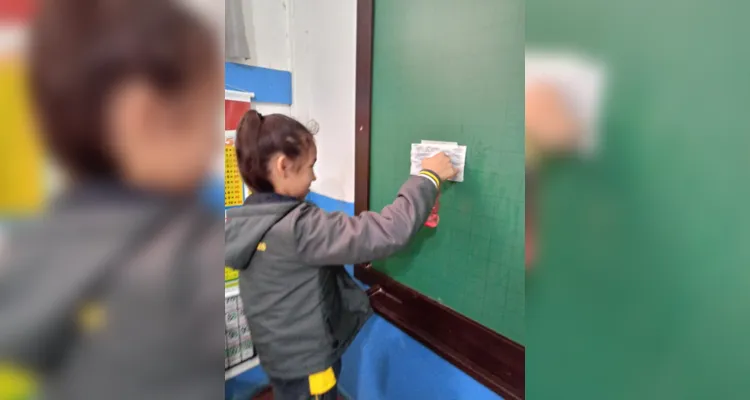 Professora destacou engajamento da turma durante ações decorrentes da proposta