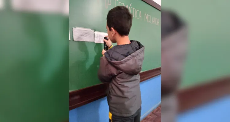 Professora destacou engajamento da turma durante ações decorrentes da proposta