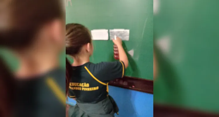 Professora destacou engajamento da turma durante ações decorrentes da proposta