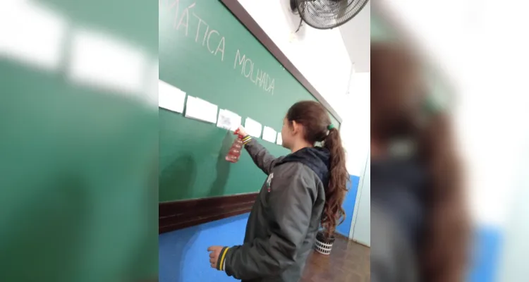 Professora destacou engajamento da turma durante ações decorrentes da proposta