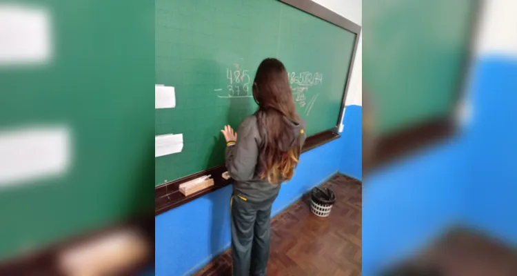 Professora destacou engajamento da turma durante ações decorrentes da proposta