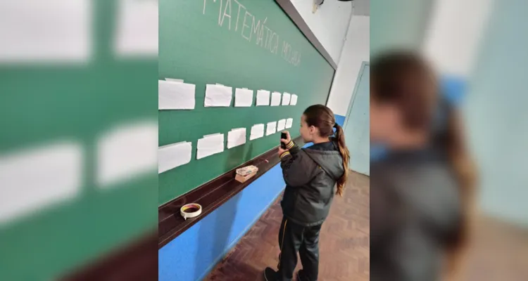 Professora destacou engajamento da turma durante ações decorrentes da proposta